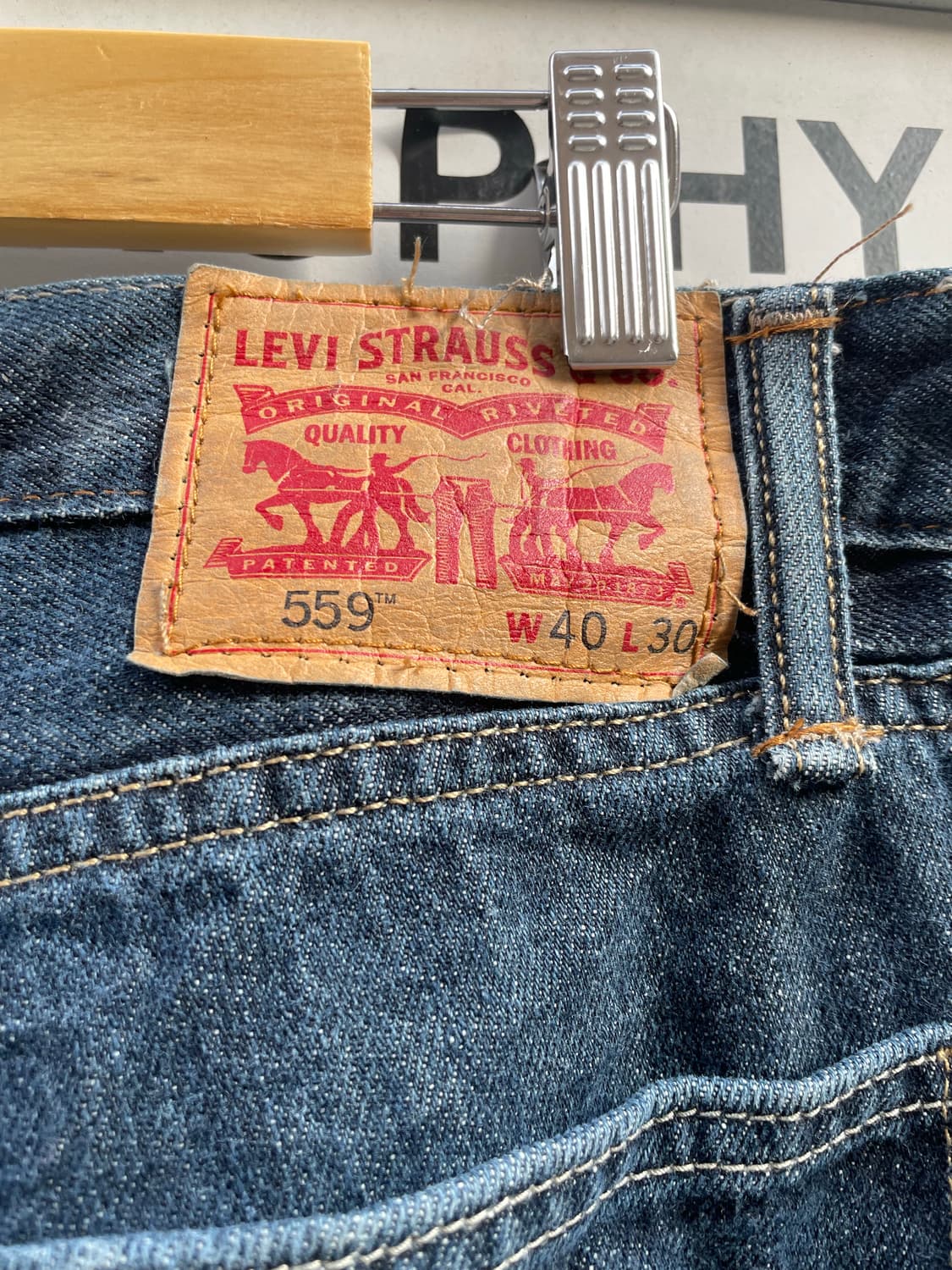 Levi‘s 559 Relaxed Straight Jeans 상품이미지9