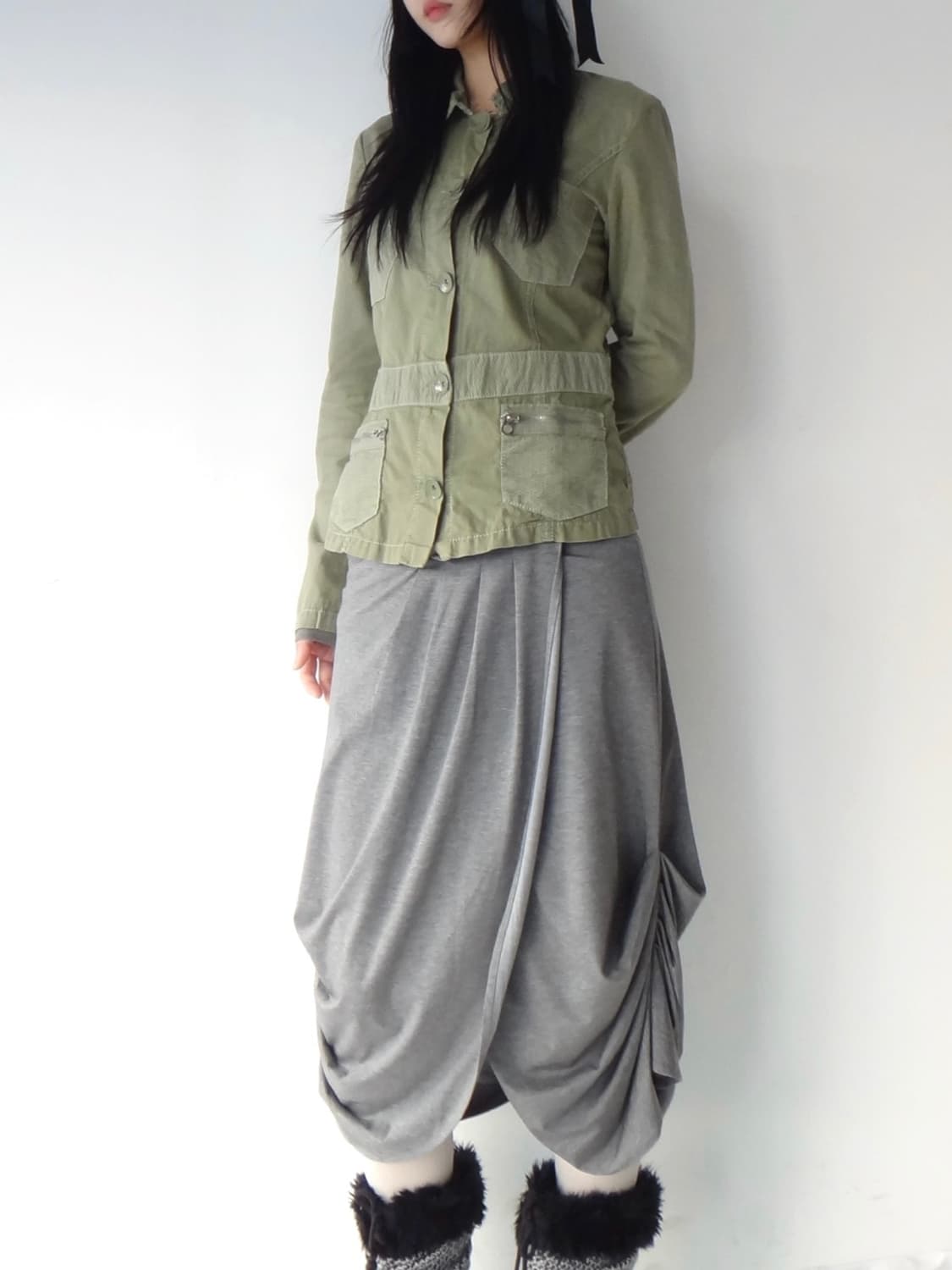 MAX & CO sapari pocket jacket / khaki 상품이미지6