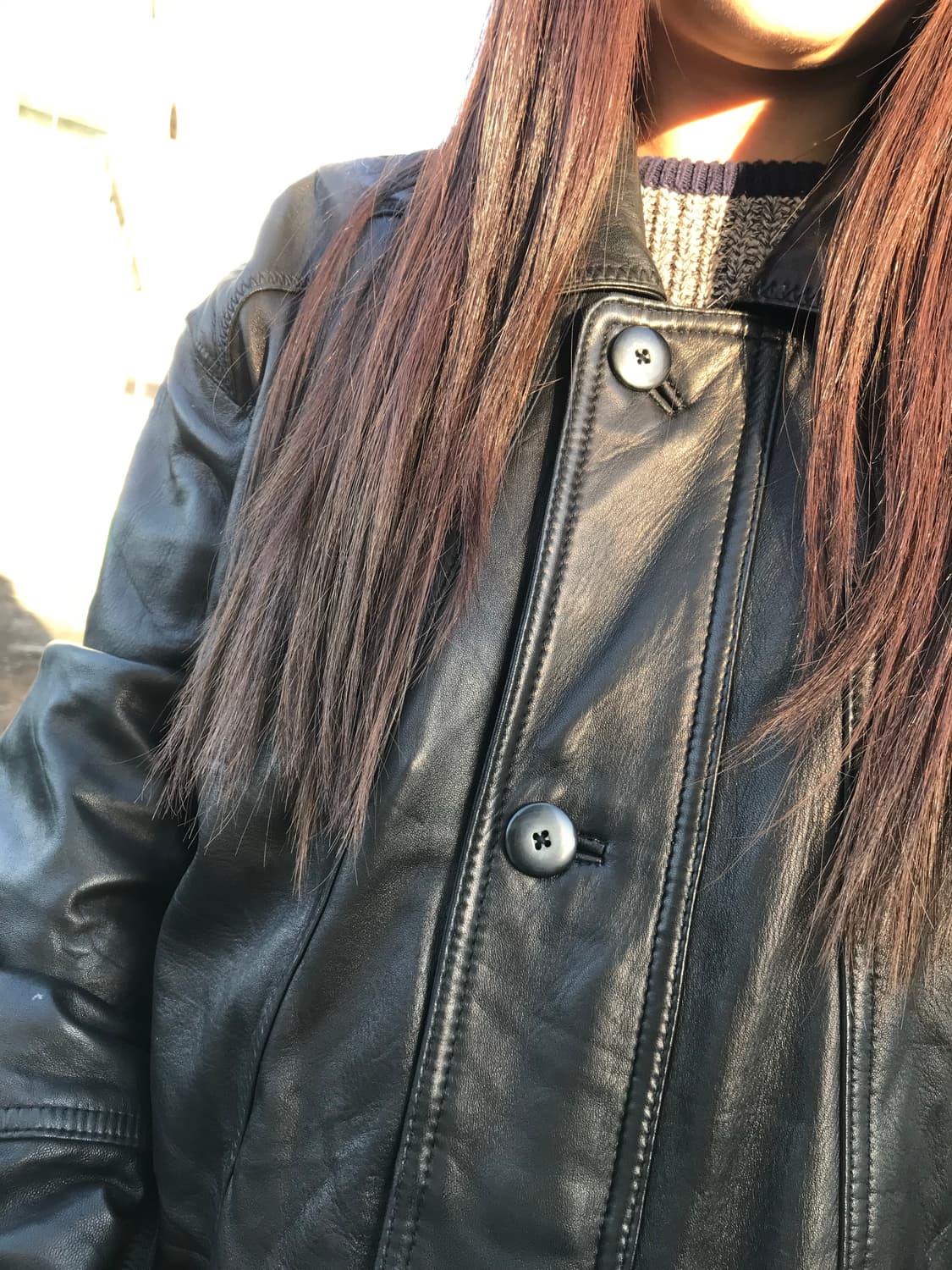 양가죽 레더 코트 상품이미지5