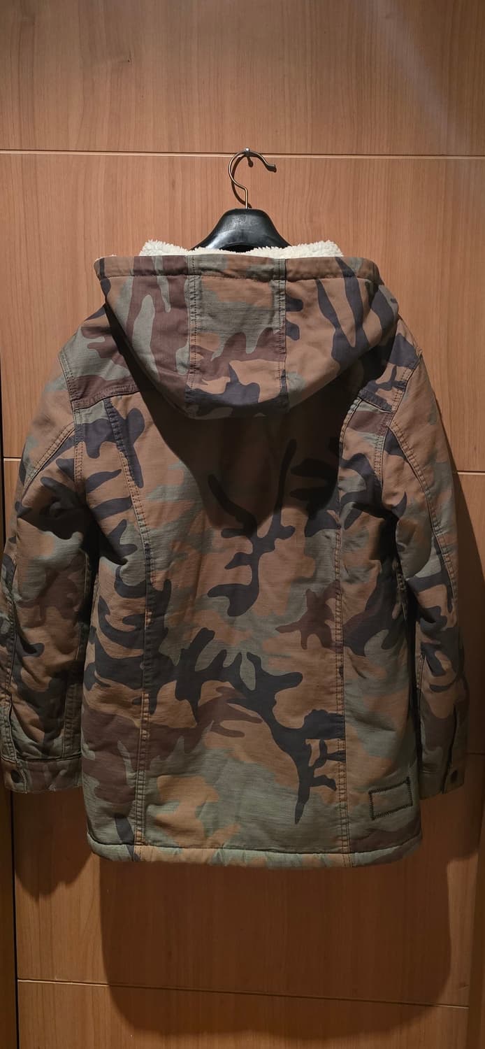 리바이스 프리미엄 카모 후드 양털 자켓 S 상품이미지2