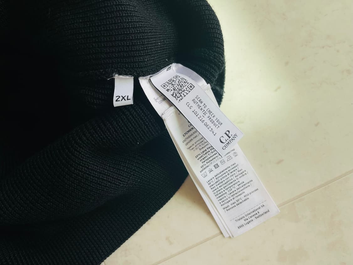 CP컴퍼니 블랙 울가디건 xxl 상품이미지4