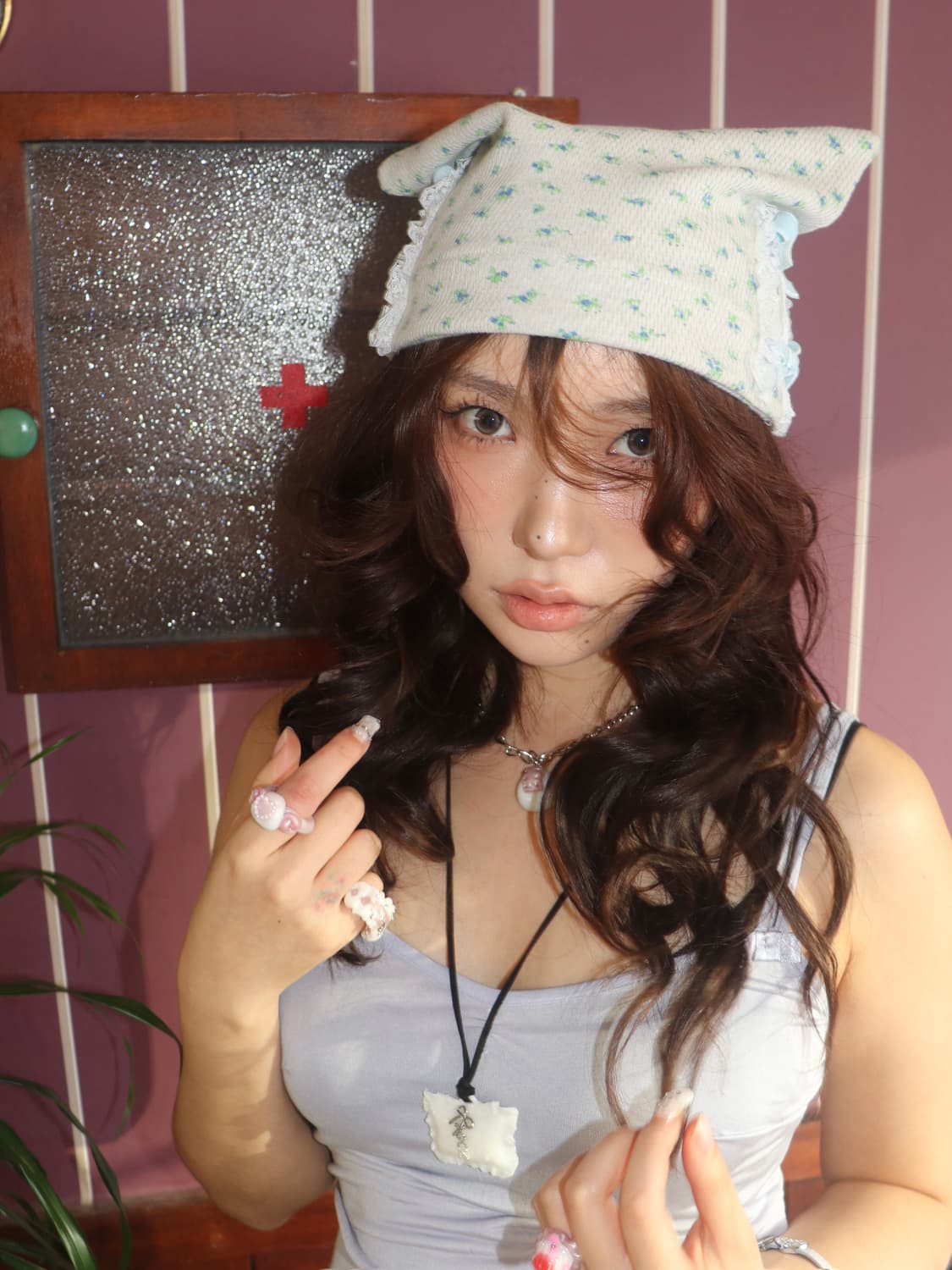 Bad Princess's Lolita Beanie (Blue) 상품이미지8