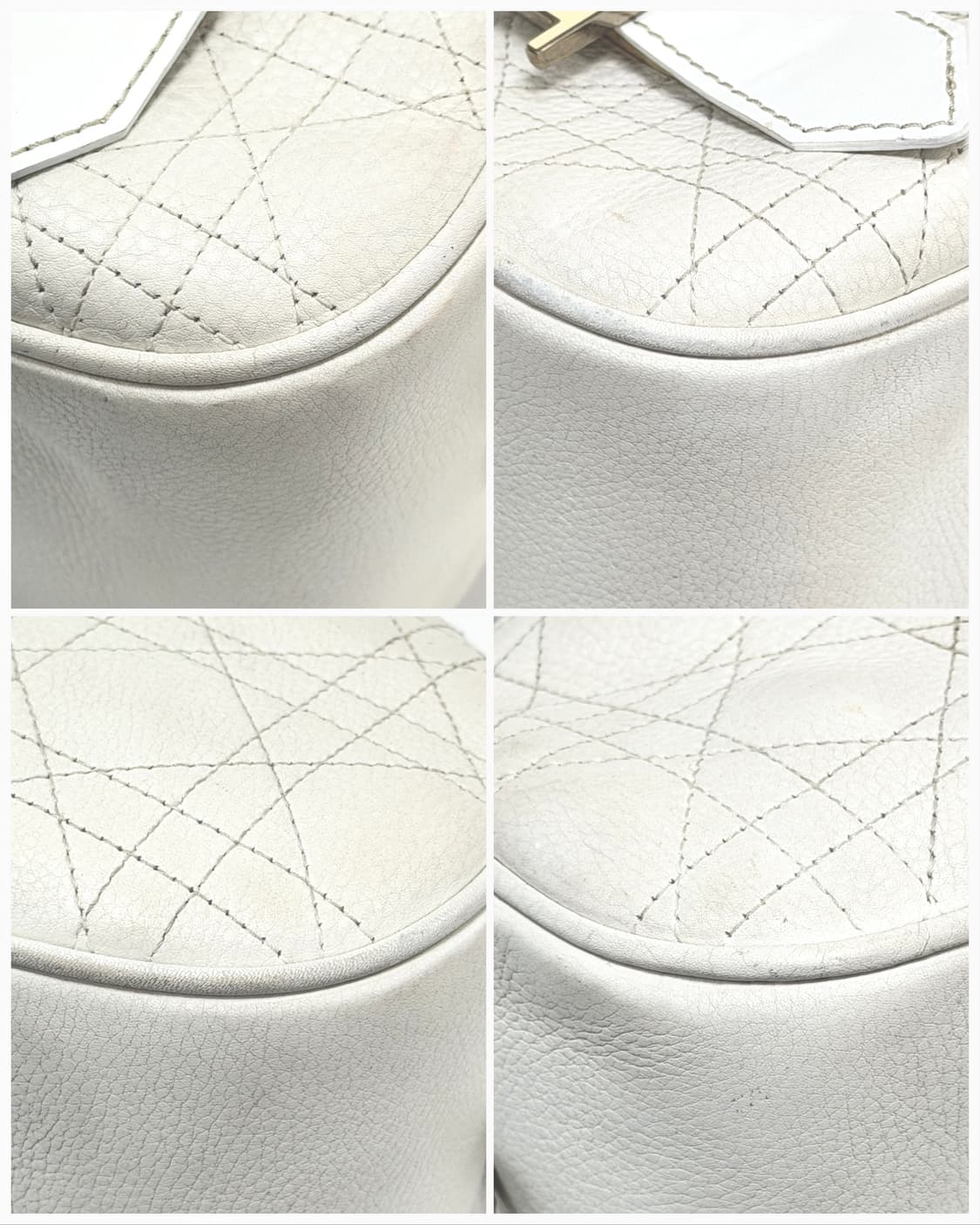 디올 까나쥬 퀼팅 레더 D 버클 미니 토트백 상품이미지7