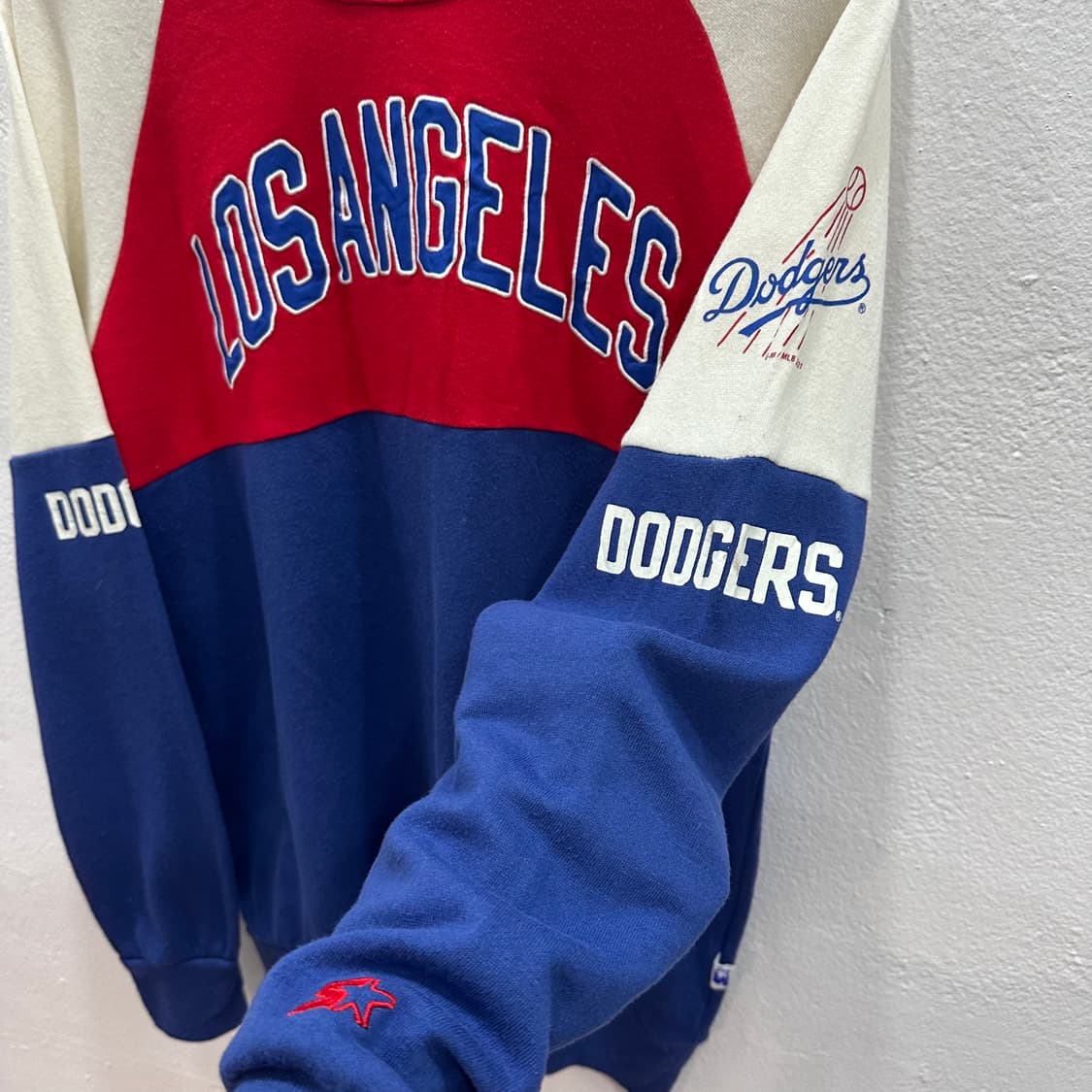 스타터 로스엔젤레스 다저스 레글런 풀오버 스웻셔츠L 상품이미지3