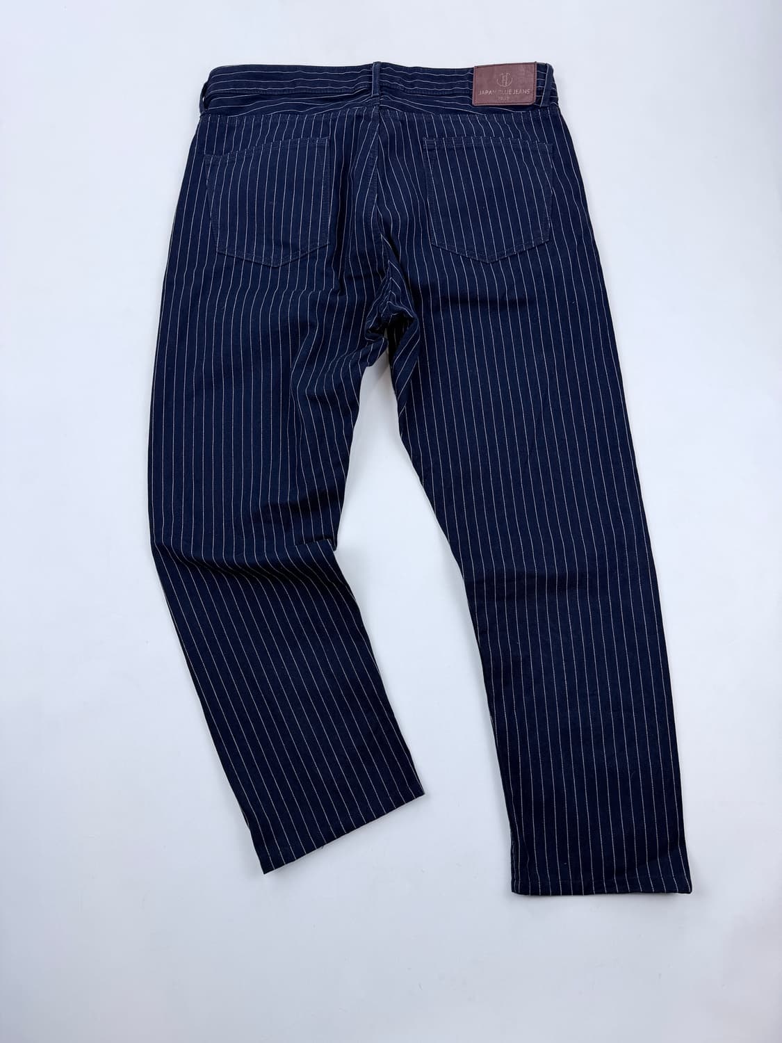 재팬블루 스트라이프 데님 와바시 데님 팬츠 상품이미지4