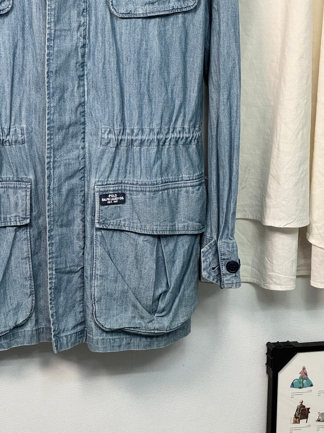 폴로 데님 필드자켓/O76 상품이미지3