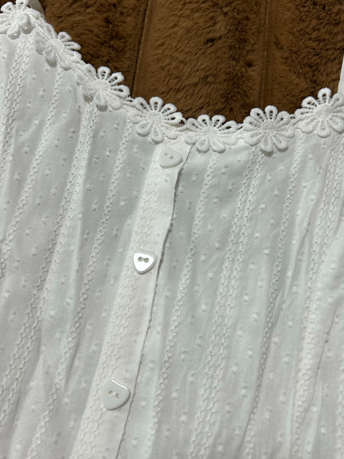 화이트 미니 나시 원피스 상품이미지4