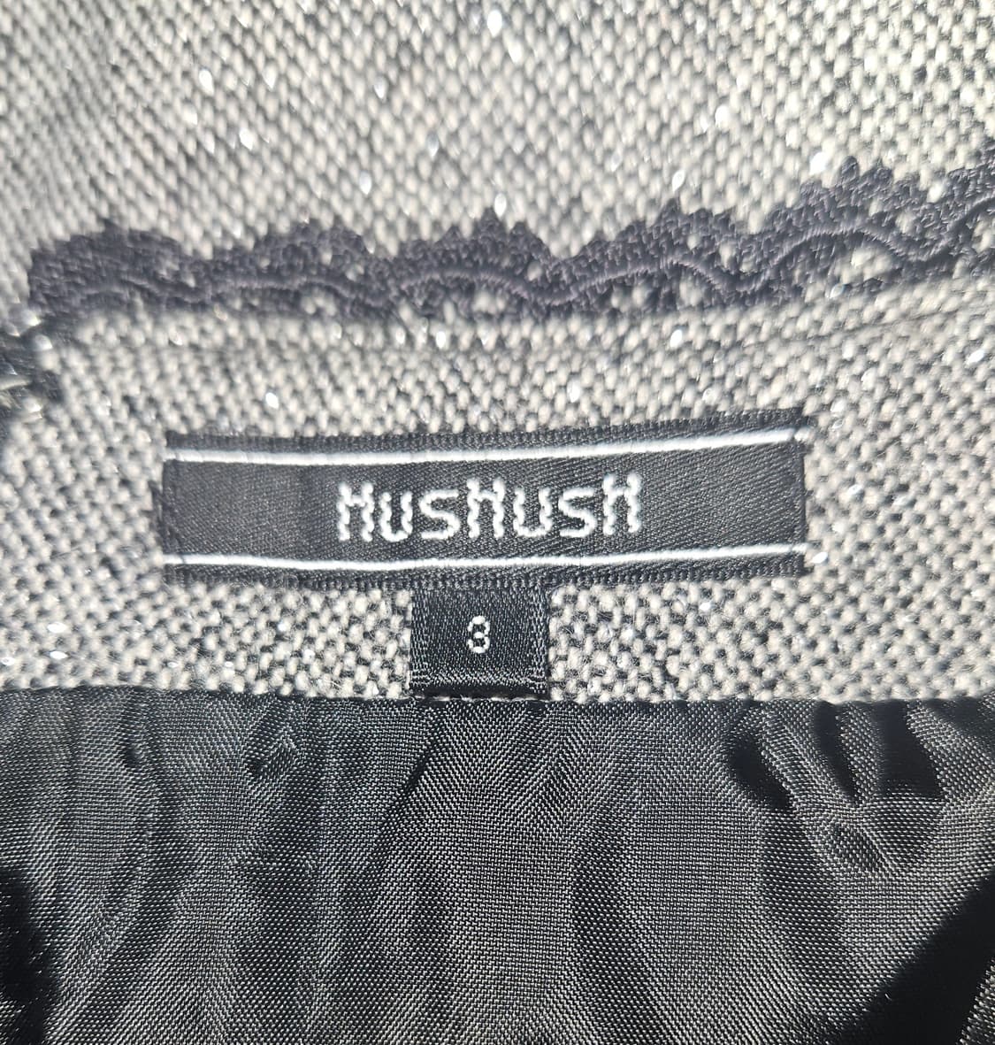 hushush 히메 로걀 그레이 레이스 원피스 상품이미지4