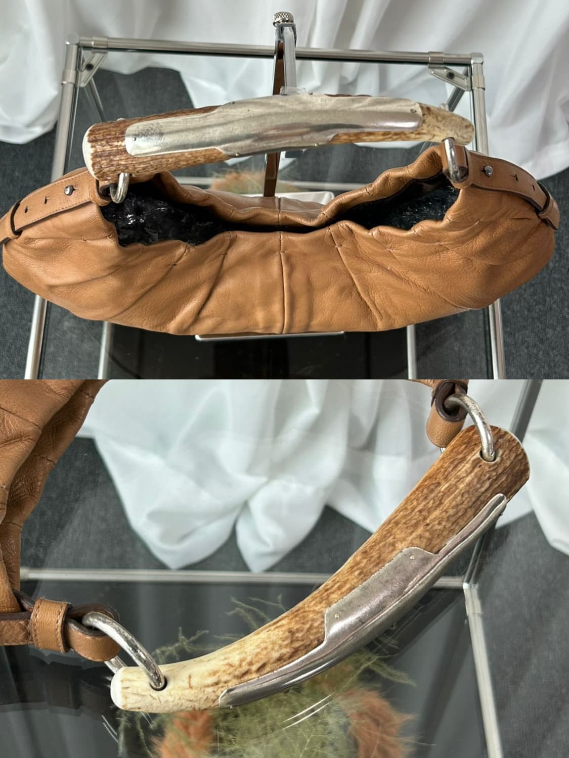 생로랑 몸바사 SS02 혼 숄더백 상품이미지8