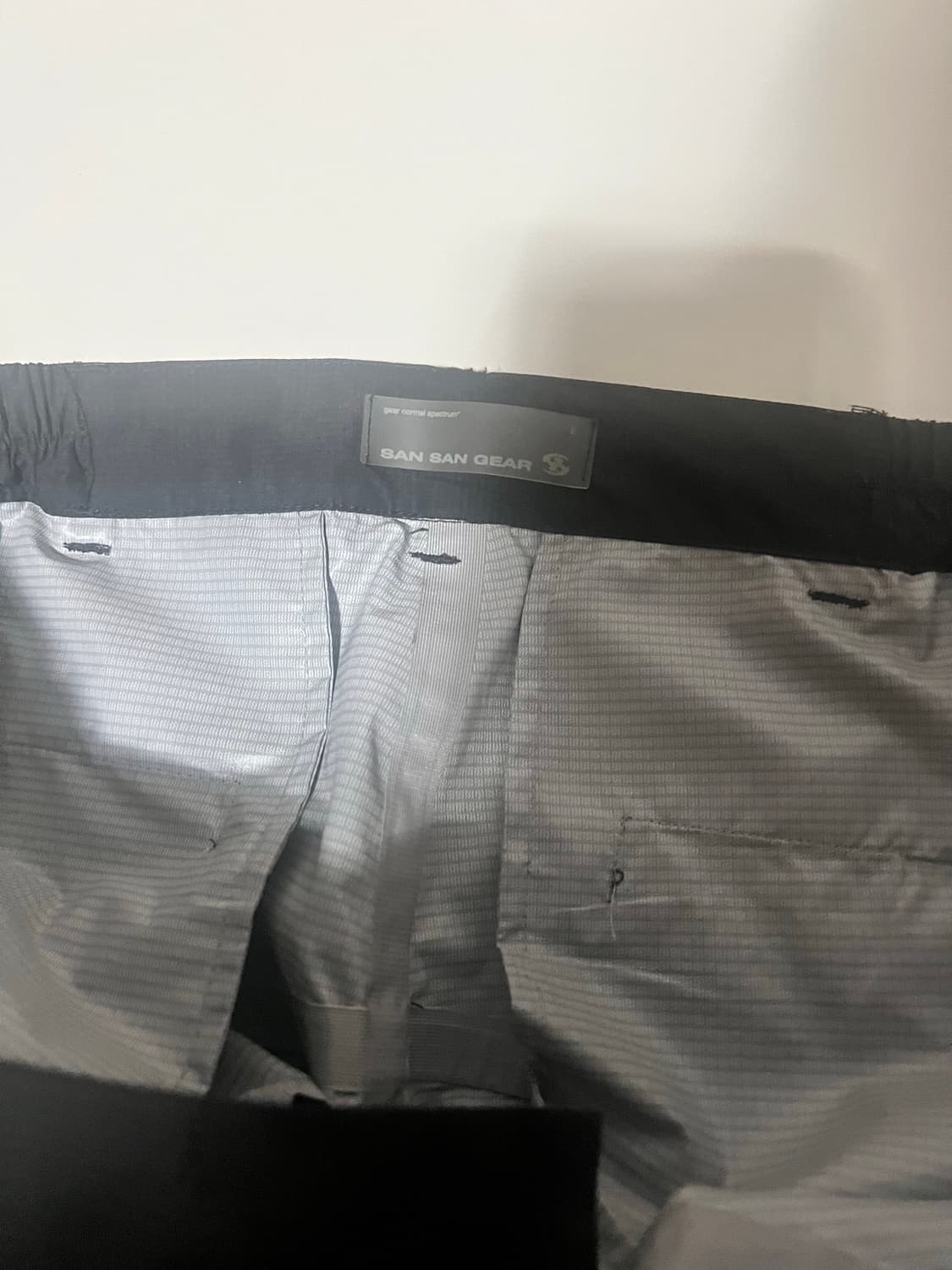 [2] 산산기어 2.5L 윈드블록 팬츠 블랙 23FW 상품이미지7