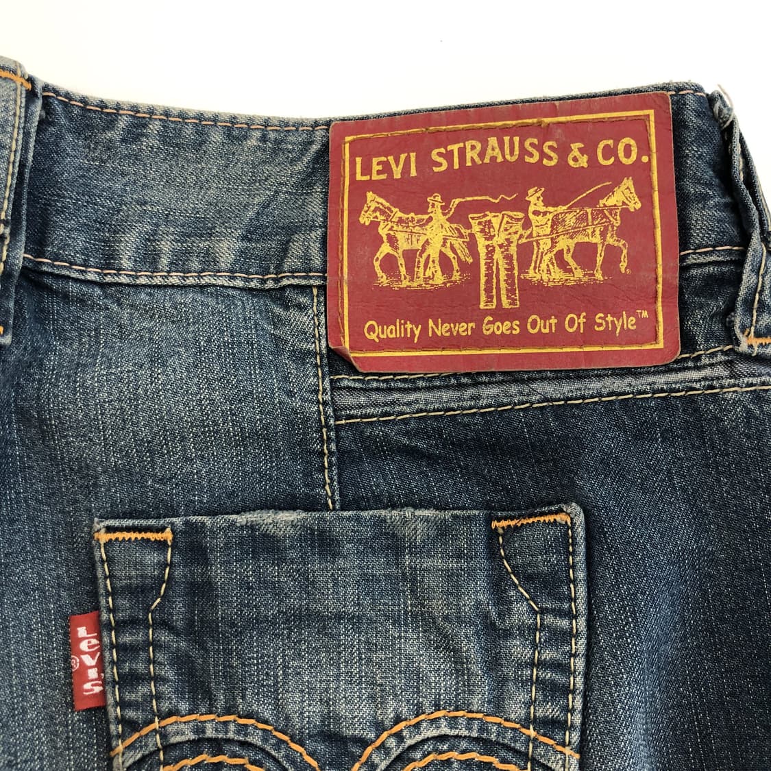 리바이스 00s 레드탭 레트로 부츠컷데님 여성 29  상품이미지4