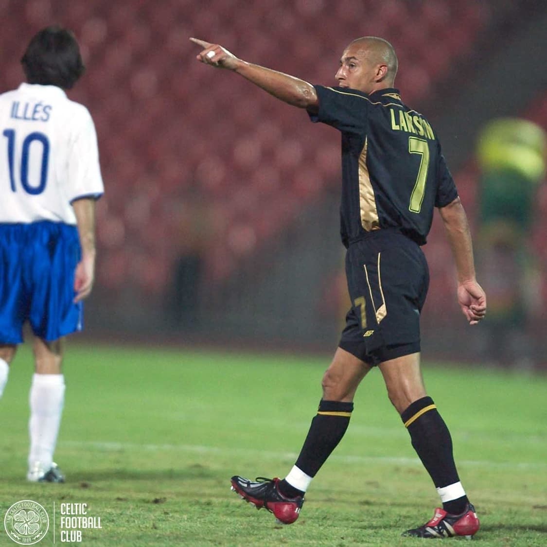 03-04 셀틱 어웨이 라르손 레전드 유니폼 정품 상품이미지3