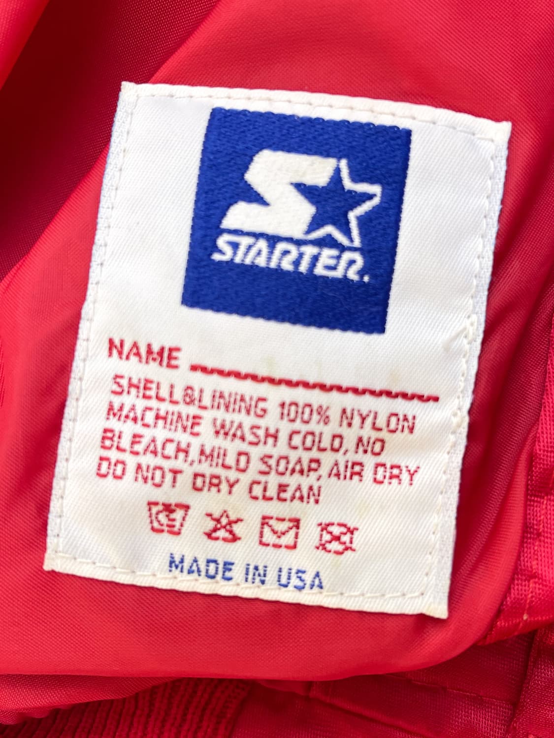 스타터 80s U.S.A 시카고 불스 바시티 자켓 상품이미지6