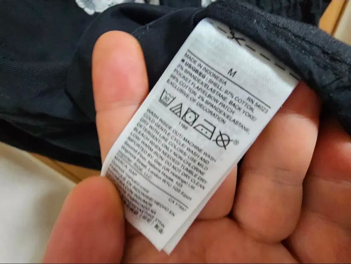 (M)여성 GAP 갭 꽃 자수 야상 자켓 상품이미지4