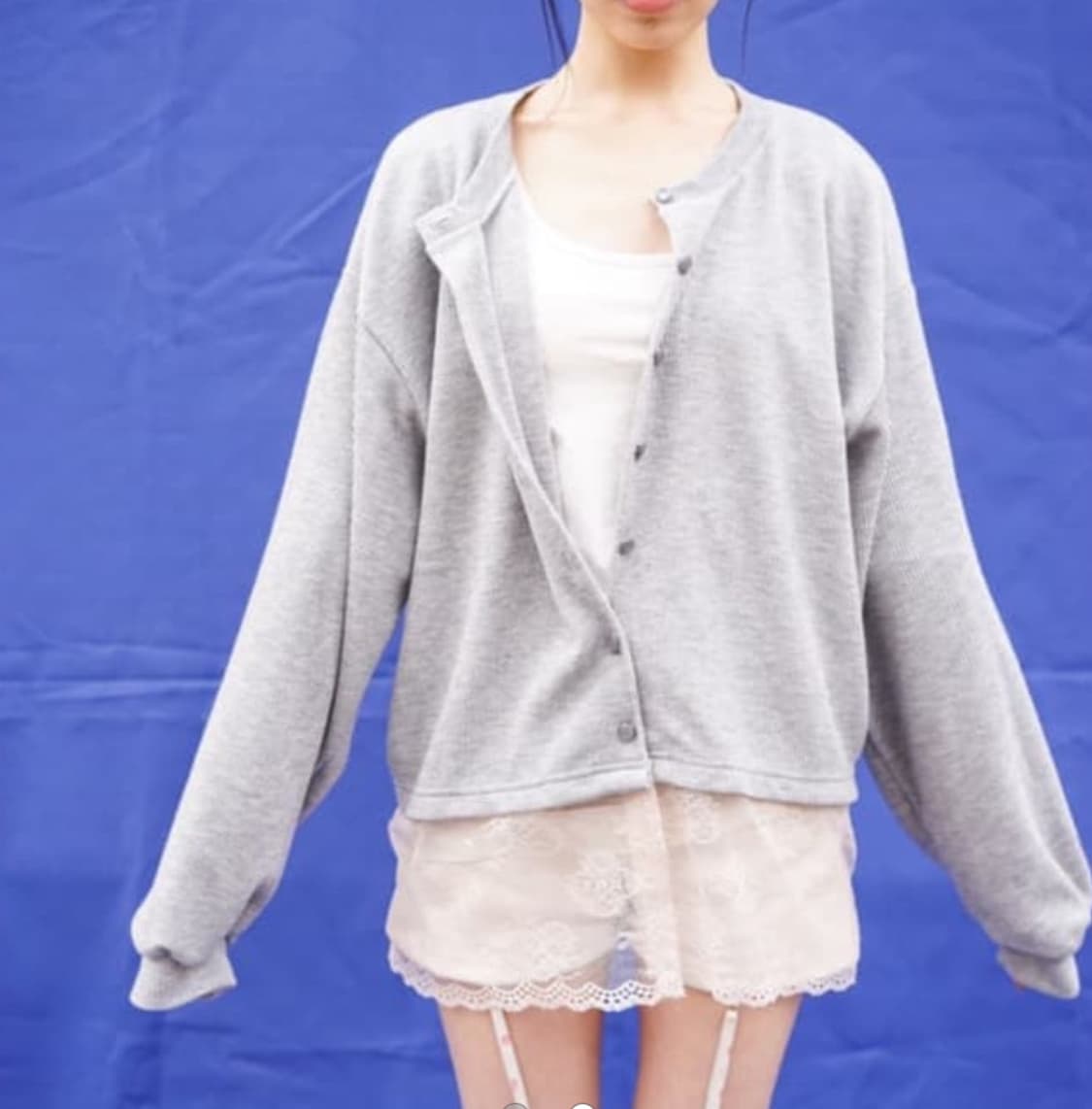 오스하이 레이스 가디건 상품이미지2