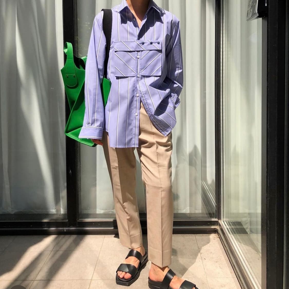Yearsago Detachable Cover Pocket Shirts 상품이미지3