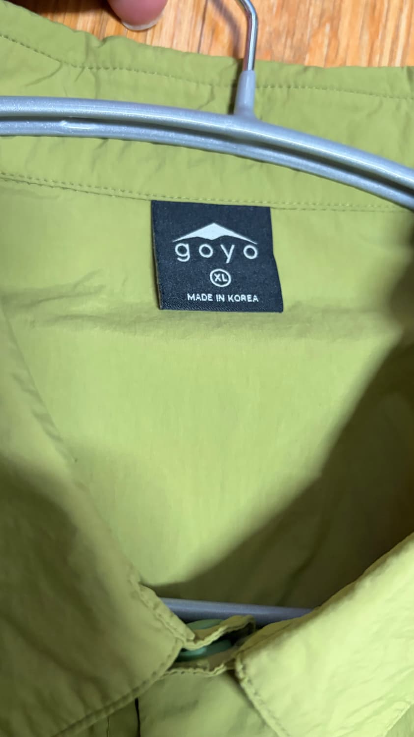 고요웨어 라이트 에어 셔츠 아보카도 그린 XL 상품이미지3