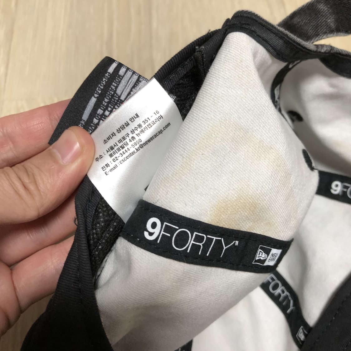 (ONE SIZE) 새상품 뉴에라 언스트럭쳐 뉴욕 이탈리안 워시드 볼캡 상품이미지8