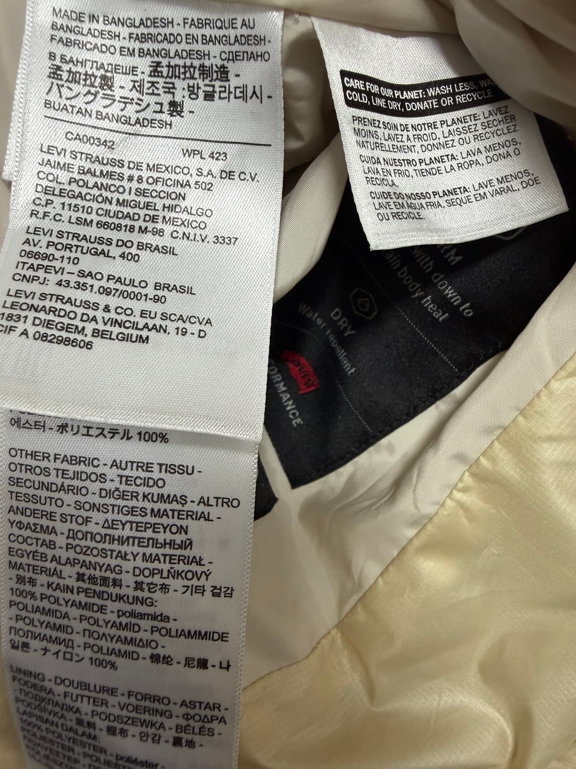 리바이스 푸퍼 패딩 상품이미지4