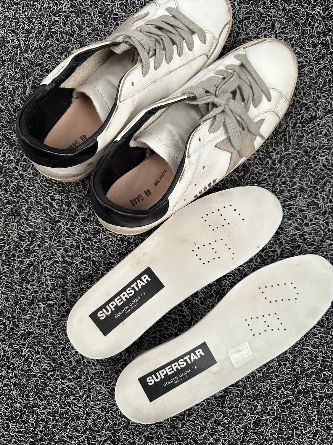 골든구스 슈퍼스타 스니커즈 40사이즈 260mm 상품이미지6