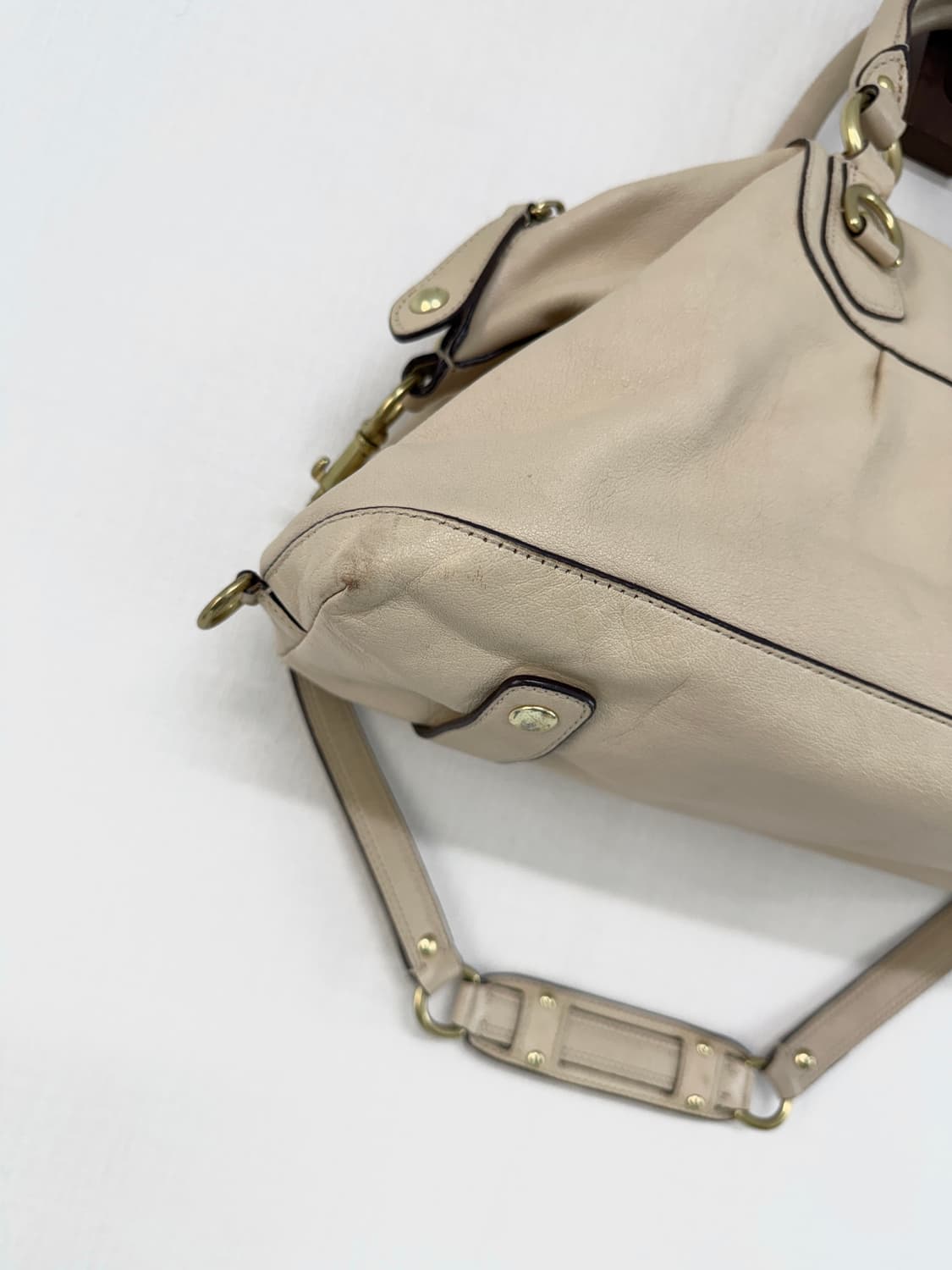 코치 투웨이 토트 숄더백 베이지 상품이미지8