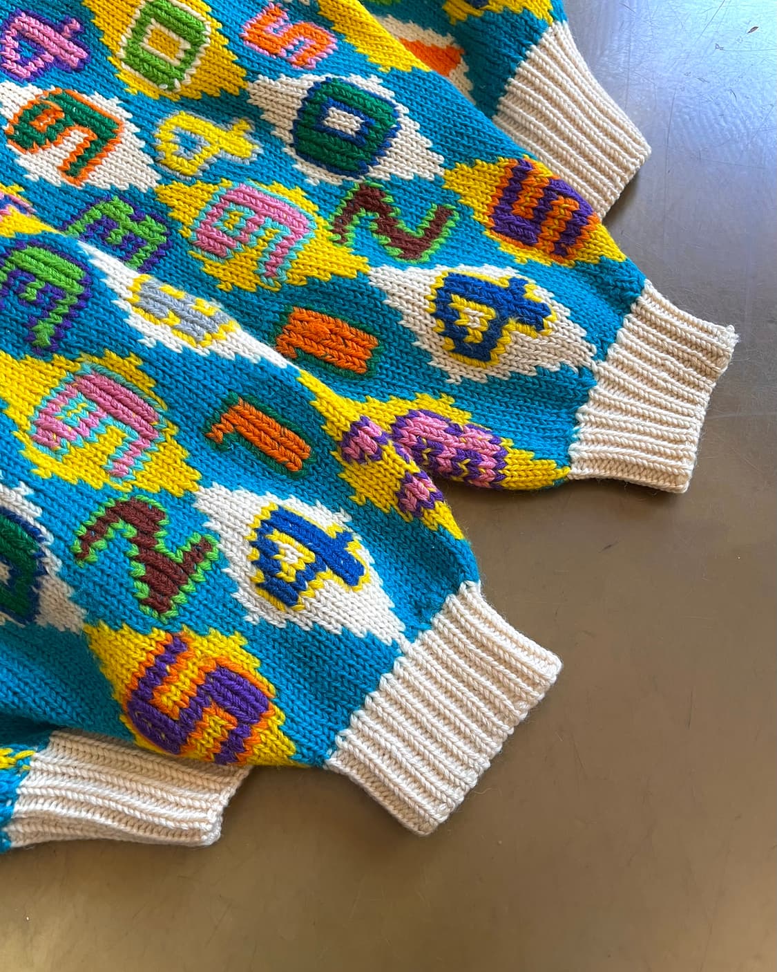 Jpn Vintage Argyle Pattern Wool Knit 상품이미지7