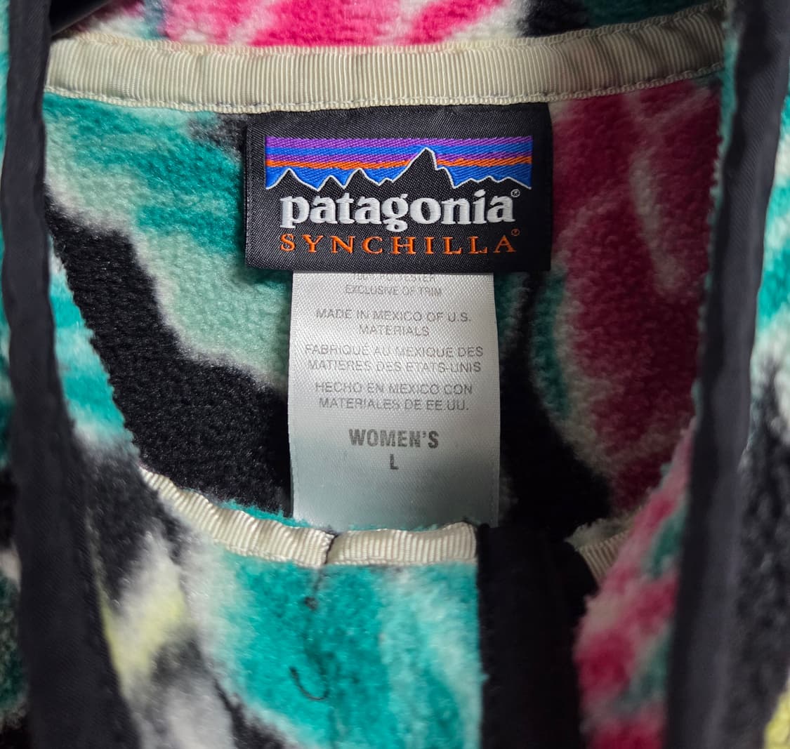 (L)파타고니아 플라워 패턴 신칠라 (W) 상품이미지3