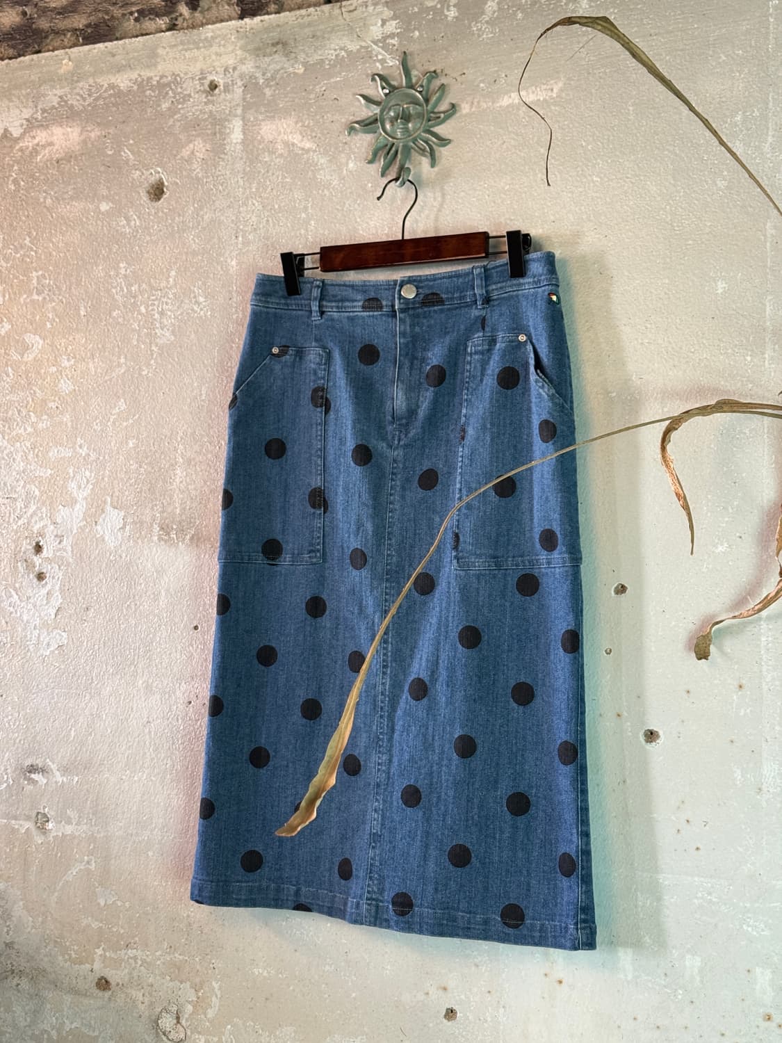 28-30 ) ARNOLD PALMER Polka Dot Skirt 상품이미지1