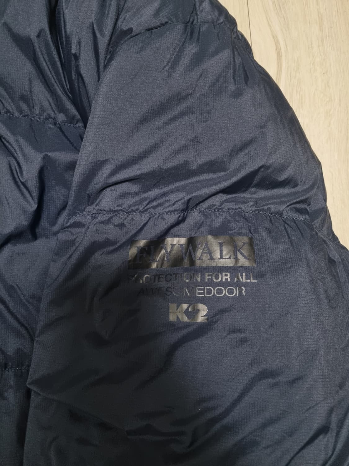 K2 비숑 트위드 리버시블 다운 자켓 상품이미지5