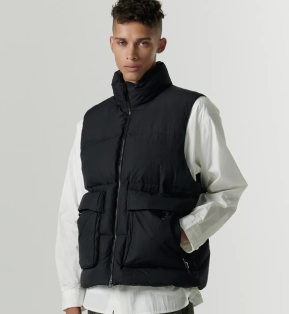 [L] 무신사 스탠다드 무탠다드 시티 레저 다운 베스트 패딩 조끼 상품이미지1