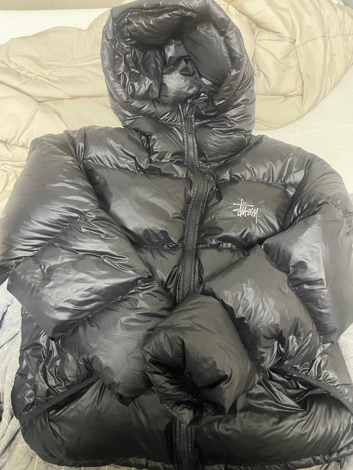 스투시 마이크로 립스탑 패딩 상품이미지1