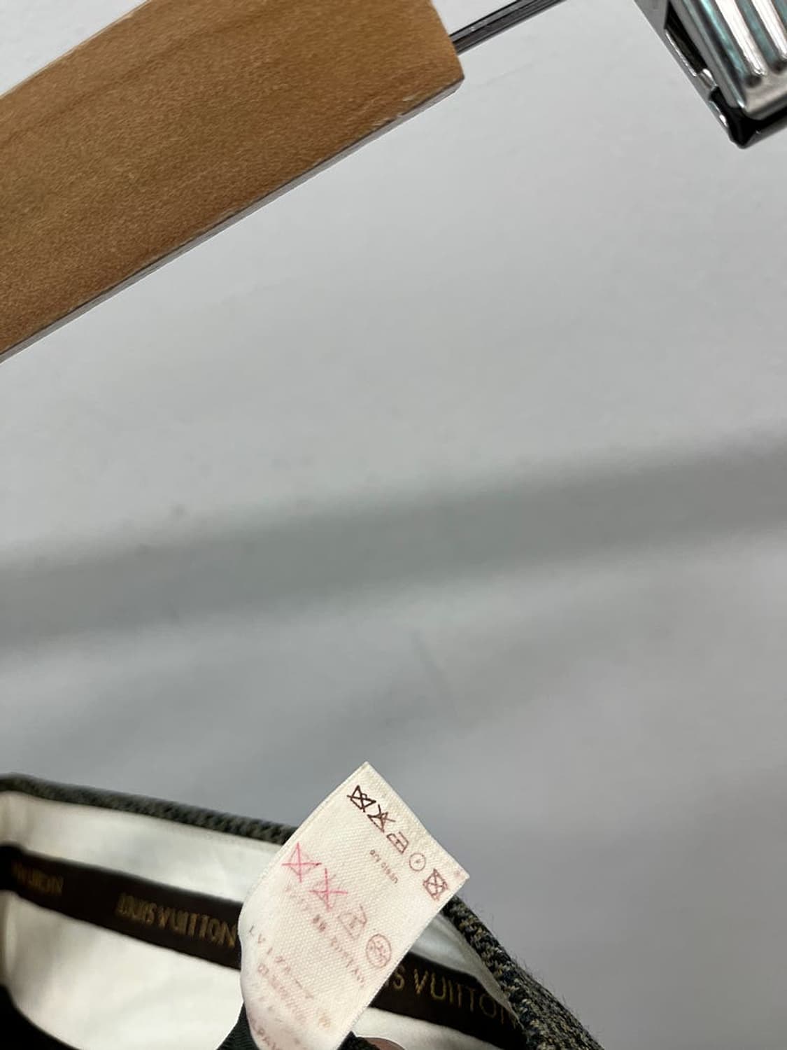 여) 루이비통 카키 울 슬랙스  상품이미지6