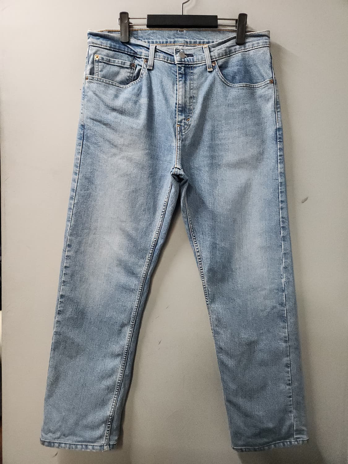 리바이스 505 레귤러핏 청바지 데님(기모웜진) 상품이미지5