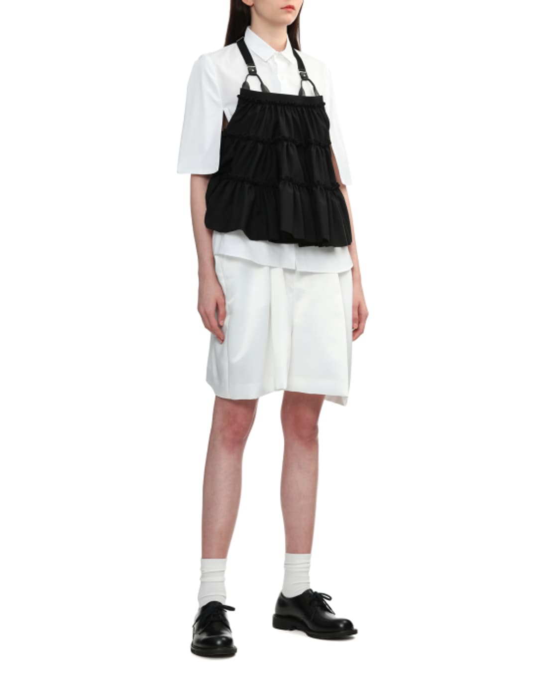 새상품 느와케이니노미야 사틴 숏팬츠 S 상품이미지3