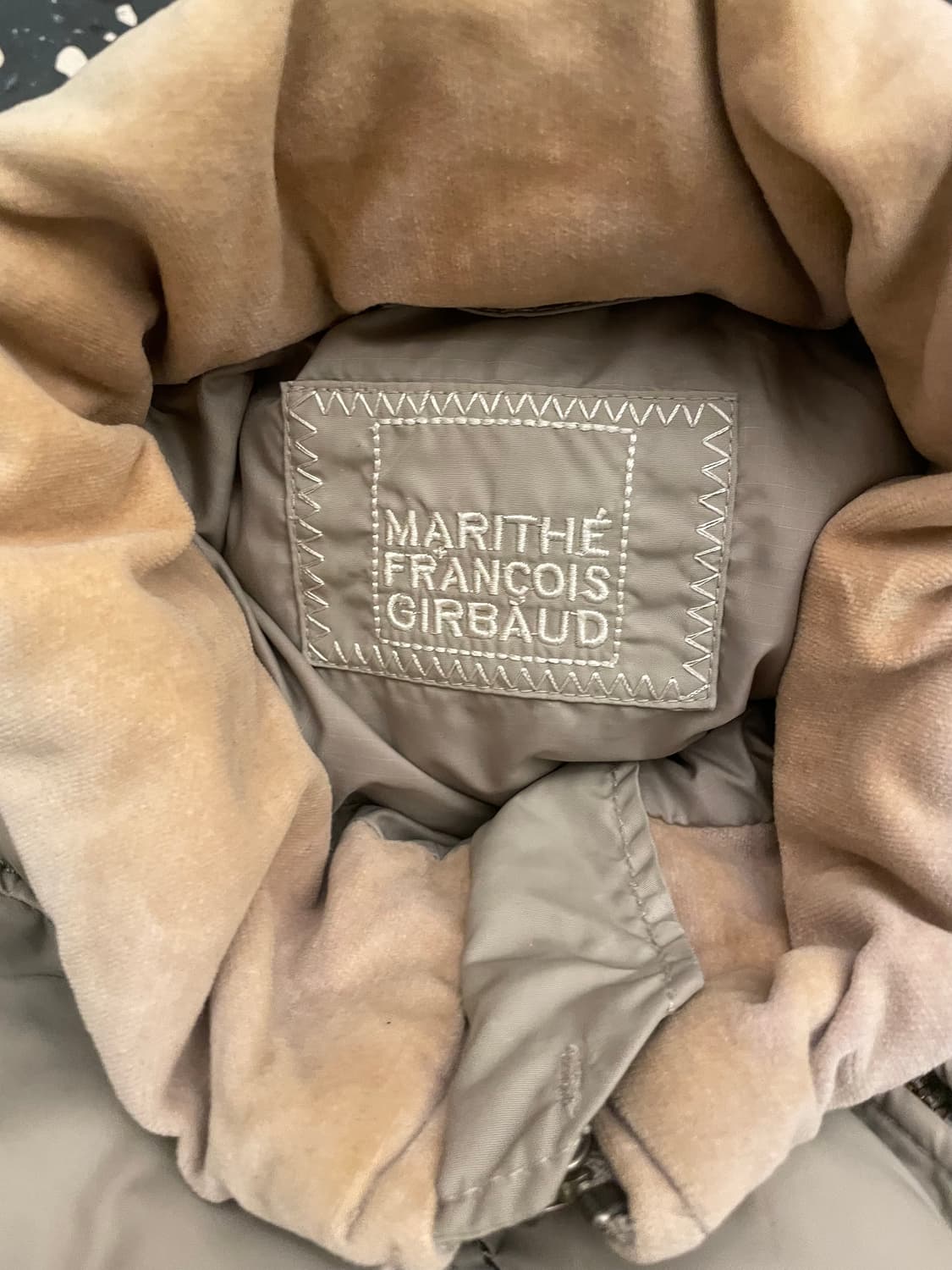 2000s 마리떼 프랑소와 저버 다운 자켓 상품이미지4