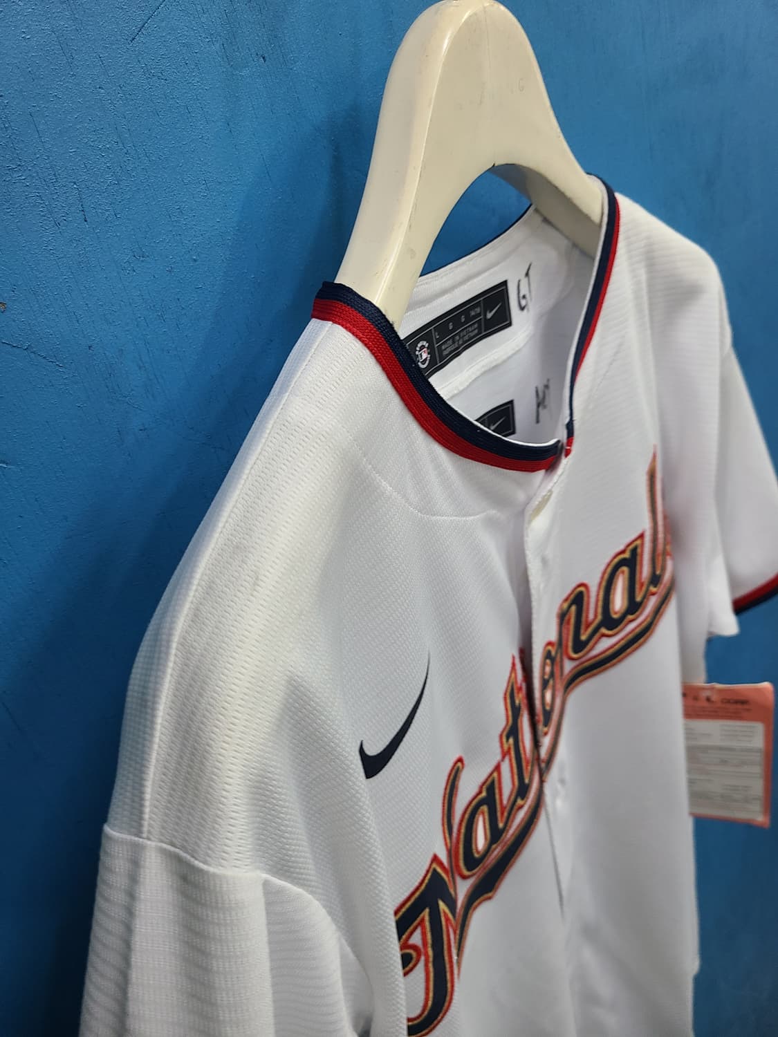 나이키X MLB 워싱턴 내셔널 월드시리즈 챔피온 야구져지유니폼 상품이미지9
