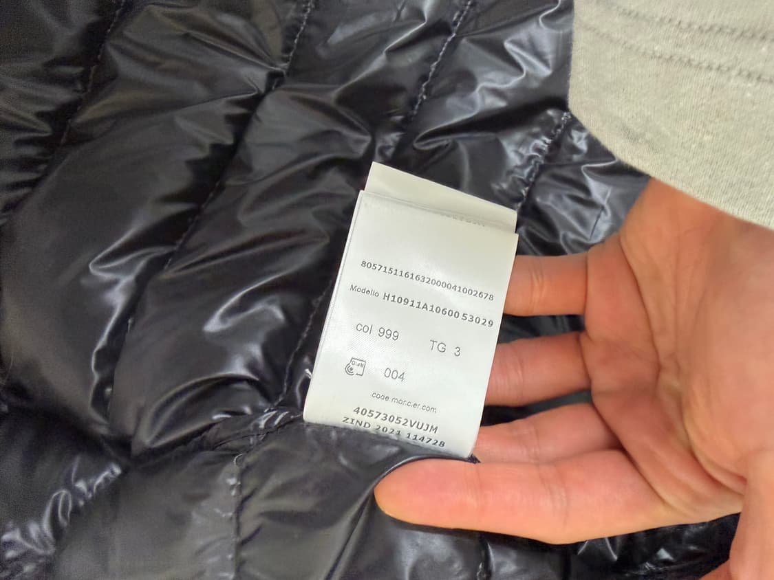 백화점판) 몽클레르 아코루스 3 사이즈  상태 하자 구멍 당연 없이 깔끔 상품이미지7