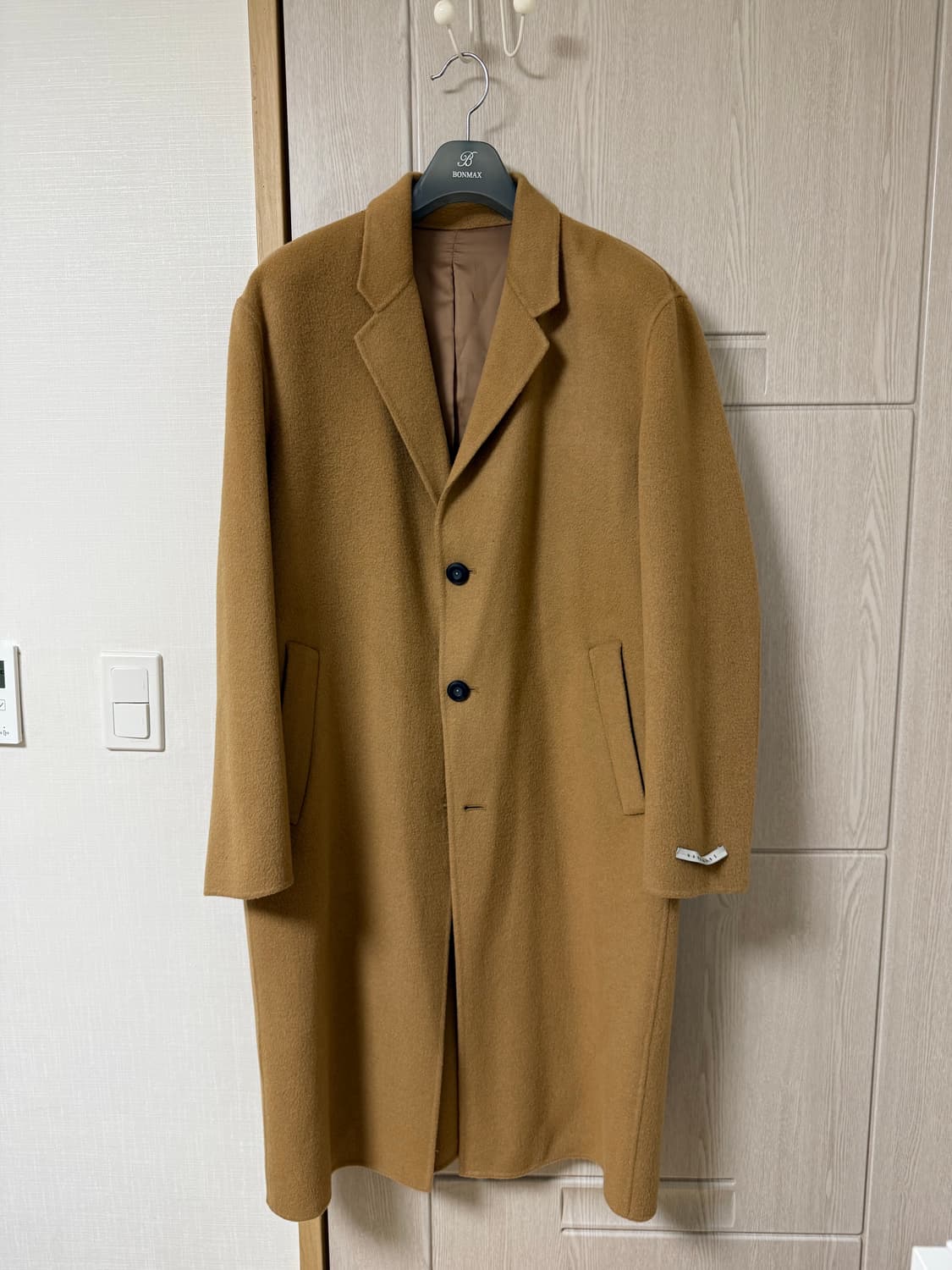 laine homme 핸드메이드 싱글 코트 상품이미지1