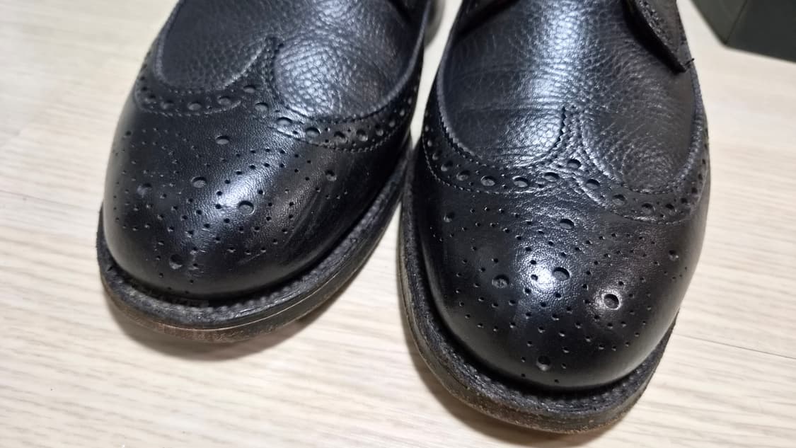 알든 그레인레더 롱윙 블랙 상품이미지3