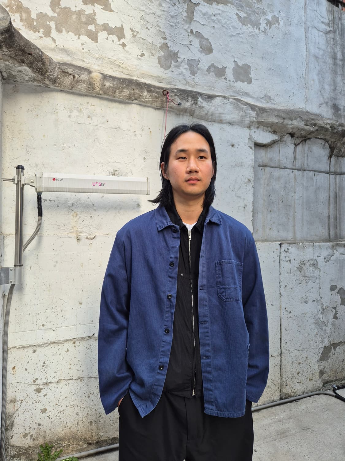 빈티지 헤링본트윌코튼 프렌치워크자켓 상품이미지1