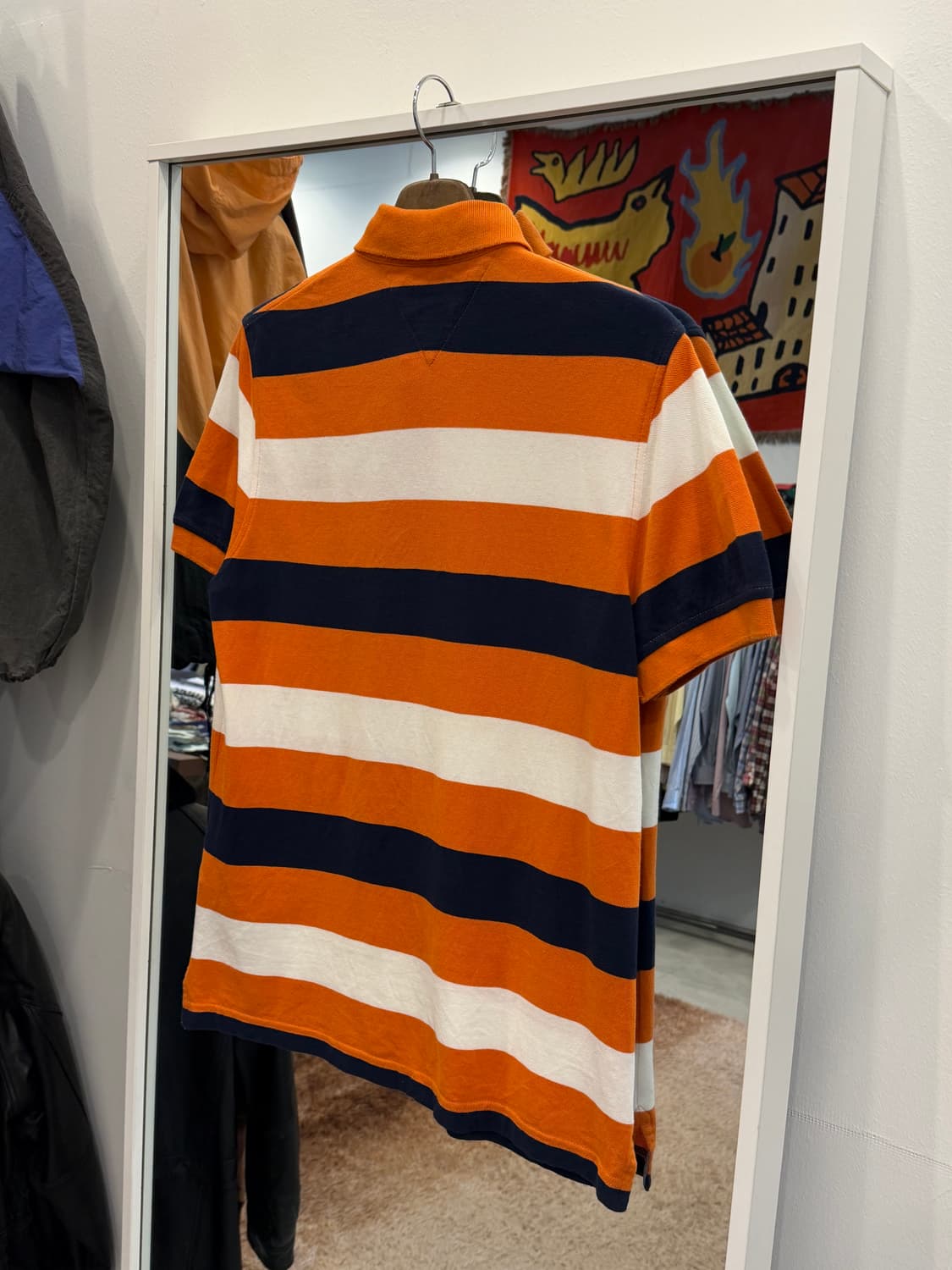 Tommy Hilfiger 타미힐피거 스트라이프 pk 반팔 티셔츠 상품이미지4