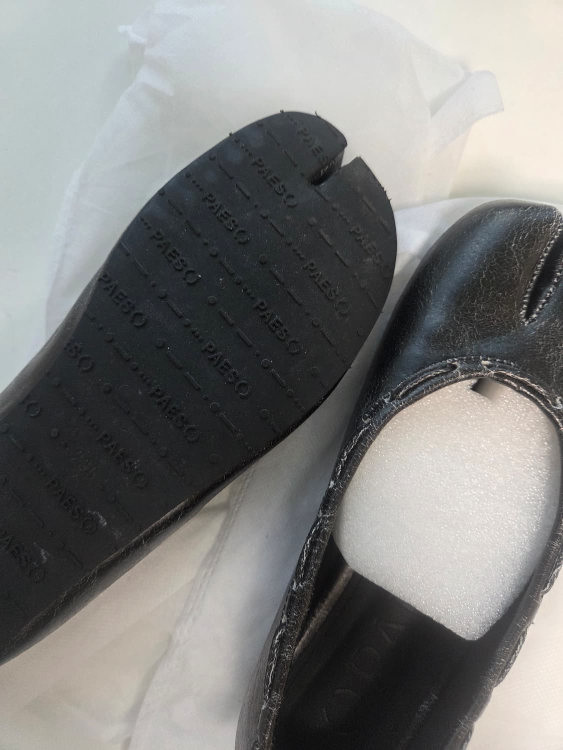 페이즈 레더플랫  빈티지 블랙 상품이미지2