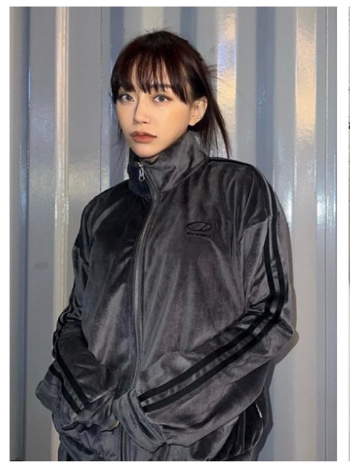 오드스튜디오 벨루어 스토피 트랙집업 상품이미지9