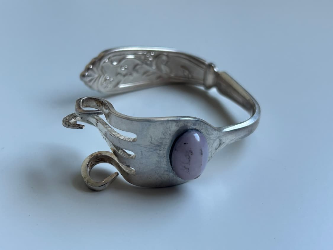 빈티지 원석 포크 뱅글 상품이미지1