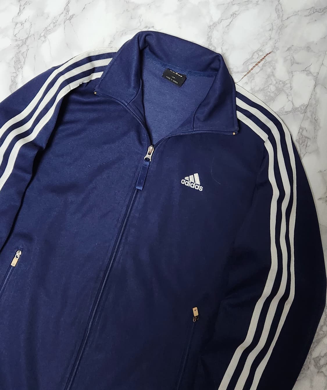 아디다스 삼선 네이비 트레이닝 져지 자켓 상품이미지3