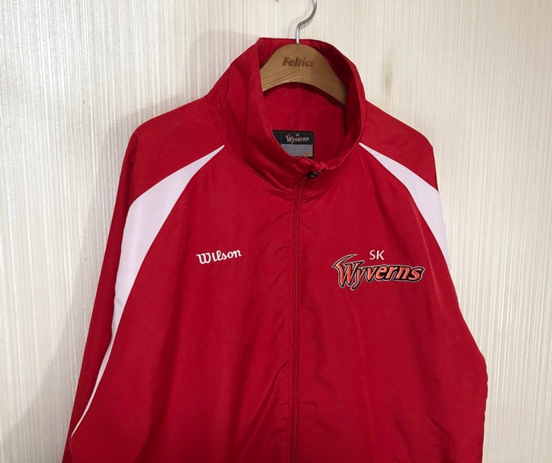 KBO 윌슨 SK와이번스 선수실착 빅사이즈 트레이닝우븐자켓 3XL 상품이미지5