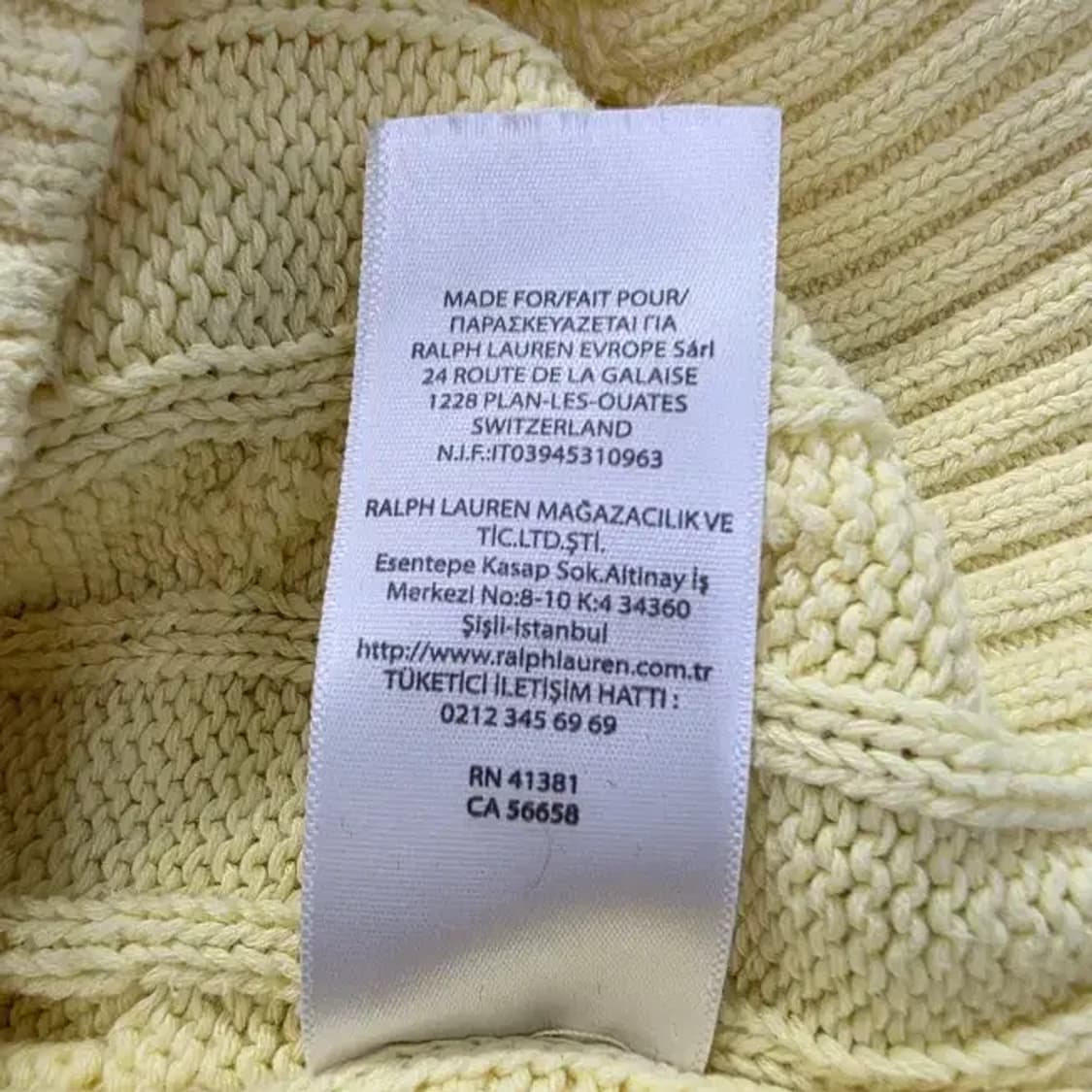 폴로 랄프로렌 피마코튼 케이블 니트 55 상품이미지5