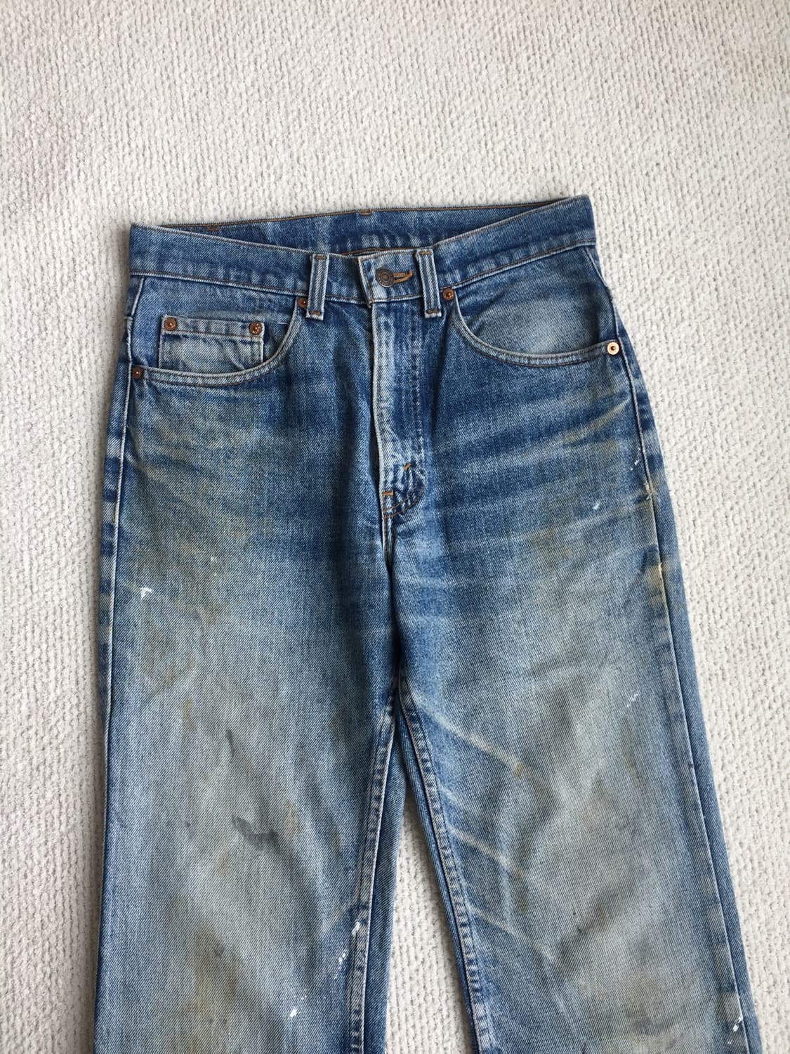 90‘s levis 리바이스 517 부츠컷 데님 굿에이징 상품이미지2