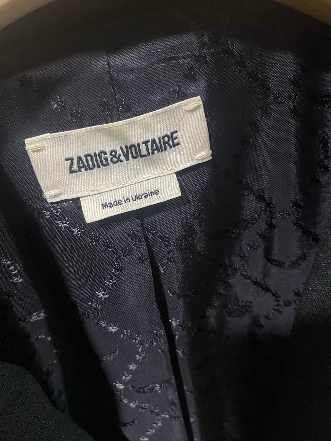 ZADIG&VOLTAIRE 블랙  비즈 자켓 상품이미지5