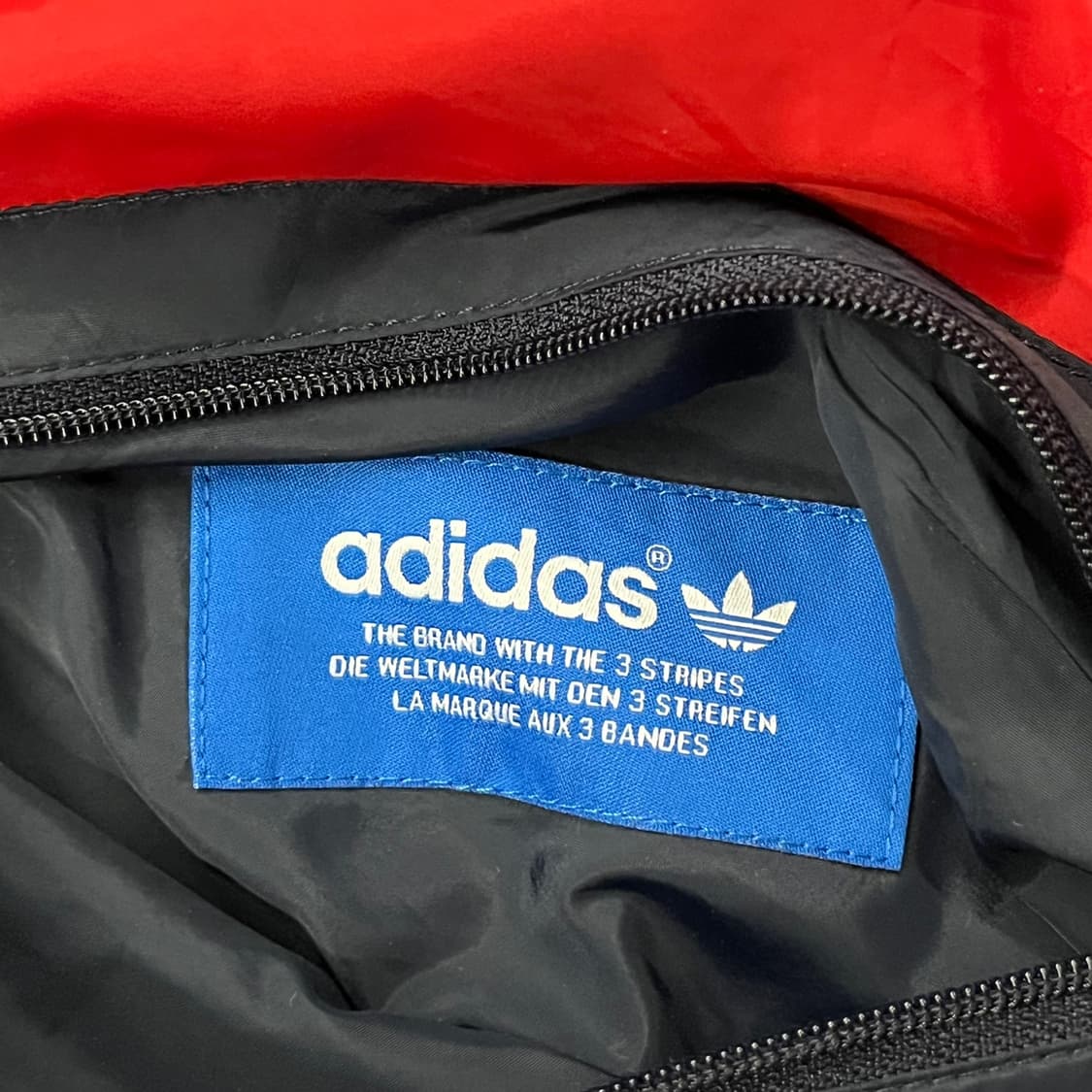 [정품] 아디다스 양면 후드 바람막이 네이비 그레이 레드 b15 상품이미지8